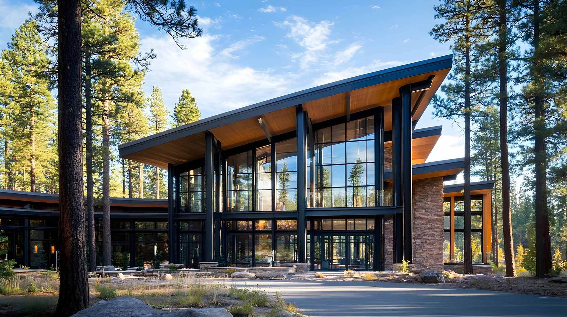 lake tahoe architects modern mountain architecture